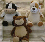 lady bug stuffed plush animal, Custom personalized embroidered birth statistics, adoption gift, flower girl gift, Christmas or Valentine's