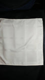 sunflower pumpkin embroidered cloth napkin, eco friendly reusable off white fall embroidered Thanksgiving cloth napkins