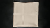 sunflower pumpkin brown eco friendly reusable embroidered cloth napkins, formal or everyday dining, fall decor, set of 4