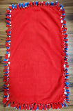 baby blanket, firefighter dog fleece baby blanket, new baby gift, baby shower gift, Christmas gift, stroller blanket, car seat blanket