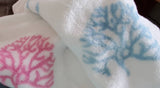 mermaid throw blanket, personalized custom monogrammed mermaid throw blanket, birthday gift, Christmas gift, mermaid ocean nautical blanket