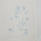 Snowman Let it Snow kitchen Tea towel embroidered, housewarming, Valentine Day gift, birthday or Christmas gift, stocking stuffer, Mother's