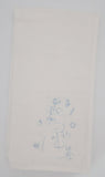 Snowman Let it Snow kitchen Tea towel embroidered, housewarming, Valentine Day gift, birthday or Christmas gift, stocking stuffer, Mother's