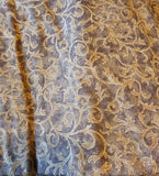 brown scroll cotton fabric, The Jenny Beyer Pallette, 2012 RJR Fabrics, quality quilters cotton fabric, fall fabric, sold by the yard