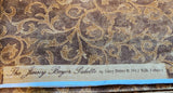 brown scroll cotton fabric, The Jenny Beyer Pallette, 2012 RJR Fabrics, quality quilters cotton fabric, fall fabric, sold by the yard