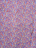 purple and raspberry paisley cotton fabric, Giselle classically home by Marianne Elizabeth 2011 RJR Fabrics, quality quilters cotton fabric