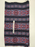 navy blue and raspberry cotton fabric, Ashford by Jinny Beyer 2013 RJR fabrics, quality quilters cotton fabric, striped fabric, 2 yards 24"