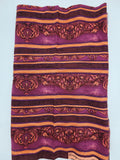 purple, orange, raspberry cotton fabric, Coventry by Jinny Beyer 2008 RJR fabrics, striped quality quilters cotton fabric by the yard