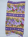 purple and raspberry floral cotton fabric, Giselle Classically Home by Marianne Elizabeth 2011 RJR fabrics, quality quilters cotton fabric