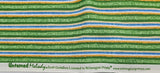 striped green cotton fabric, Untamed Melody Scott Gustafon licensed to Wilmington Prints, quality quilters fabric, sold by the yard