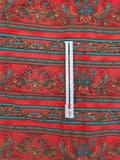 red and teal cotton fabric, Faberge by Jinny Beyer 2009 RJR fabrics, quality quilters cotton fabric, striped fabric