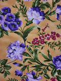 purple and raspberry floral cotton fabric, Giselle Classically Home by Marianne Elizabeth 2011 RJR fabrics, quality quilters cotton fabric