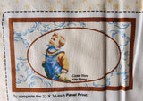 boys flying a kite fabric panel, Cover Story by Thimbleberries 2008 RJR fabrics, wall hanging, quilt starter