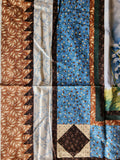 boys flying a kite fabric panel, Cover Story by Thimbleberries 2008 RJR fabrics, wall hanging, quilt starter