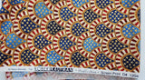 Americana quilt fabric, Susan Stamiljo for Robert Kaufman People's House Screen Print D# 12044, quilt of valor material, backing fabric