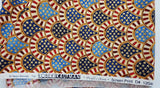 Americana quilt fabric, Susan Stamiljo for Robert Kaufman People's House Screen Print D# 12044, quilt of valor material, backing fabric