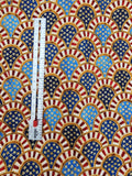 Americana quilt fabric, Susan Stamiljo for Robert Kaufman People's House Screen Print D# 12044, quilt of valor material, backing fabric