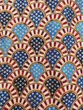 Americana quilt fabric, Susan Stamiljo for Robert Kaufman People's House Screen Print D# 12044, quilt of valor material, backing fabric