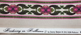 pink and green cotton fabric, Bordering on Brilliance II by Jinny Beyer 2012 RJR fabrics, quality quilters cotton fabric, striped fabric