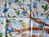 Popcorn the bear fabric panel, Bright Star characters ltd 2012 for Quilting Treasures, quality quilters cotton fabric, duck and cat panel