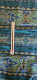 green and blue cotton fabric, Middleburg by Jinny Beyer 2005 RJR fabrics, quality quilters cotton fabric, striped and scroll fabric