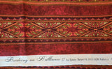 rust, maroon cotton fabric, Bordering on Brilliance II by Jinny Beyer 2012 RJR fabrics, quality quilters cotton fabric, striped fabric