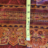 rust, maroon cotton fabric, Bordering on Brilliance II by Jinny Beyer 2012 RJR fabrics, quality quilters cotton fabric, striped fabric