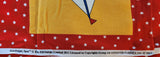 dog fabric panel, Goodnight Spot Eric Hill/Salspot limited 2011 Andover Fabrics, quality quilters cotton fabric with train, car and sailboat