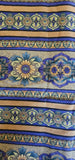 purple and yellow floral cotton fabric, Border Basics by Jinny Beyer RJR fabrics, quality quilters cotton fabric