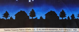 constellation night sky fabric, Timeless Treasures fabrics of Soho, quality quilters cotton fabric, fun and educational space fabric