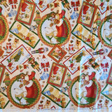 Christmas cotton fabric with a Nutcracker theme, Not a Creature was stirring by Jacqueline Decker 2012 RJR fabrics, sold by the yard