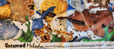 animals playing musical instruments fabric, Untamed Melody Scott Gustafson Licensed to Wilmington Prints, backing fabric, quilt material