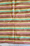 red, brown, and yellow striped quilters cotton fabric, Popcorn the bear fabric, Bright Star characters ltd 2012 for Quilting Treasures