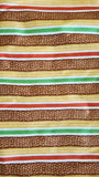 red, brown, and yellow striped quilters cotton fabric, Popcorn the bear fabric, Bright Star characters ltd 2012 for Quilting Treasures