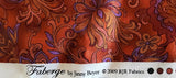 rust and purple cotton fabric, Faberge by Jinny Beyer 2009 RJR fabrics, quality quilters cotton fabric, floral fabric