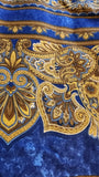 blue and brown cotton fabric, Bordering on Brilliance II by Jinny Beyer 2012 RJR fabrics, quality quilters cotton fabric, striped fabric