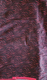 dark red and black cotton fabric, Sumatra by Jinny Beyer RJR fabrics, quality quilters cotton fabric, wavy lines fabric