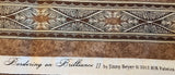 tan and brown cotton fabric, Bordering on Brilliance II by Jinny Beyer 2012 RJR fabrics, quality quilters cotton fabric, striped fabric