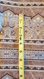 tan and brown cotton fabric, Bordering on Brilliance II by Jinny Beyer 2012 RJR fabrics, quality quilters cotton fabric, striped fabric