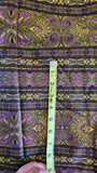 purple and olive green quilters cotton fabric, Bordering on Brilliance II by Jinny Beyer 2012 RJR fabrics, striped fabric, backing fabric