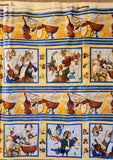 animals playing musical instruments fabric, Untamed Melody Scott Gustafson Licensed to Wilmington Prints, backing fabric, border fabric