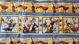 animals playing musical instruments fabric, Untamed Melody Scott Gustafson Licensed to Wilmington Prints, backing fabric, border fabric