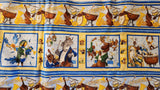 animals playing musical instruments fabric, Untamed Melody Scott Gustafson Licensed to Wilmington Prints, backing fabric, border fabric