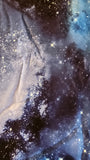 night sky fabric, Timeless Treasure Fabrics of Soho pattern space C 9924, quilters cotton fabric, fun space fabric, night sky, outer space