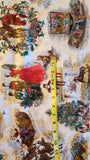 Christmas tree fabric, Holiday Treasures by Jinny Beyer 2011 for RJR Fashion Fabrics, quality quilters cotton fabric, Santa, reindeer