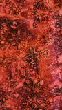 dark red and black floral quilters cotton fabric by the yard, Sophia by Jinny Beyer 2010 RJR fabrics