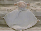 Custom personalized embroidered stuffed plush lovey animal security blanket