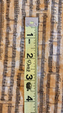 tan/dark yellow sheet music quality quilters cotton fabric by the yard, Perfect Pitch by Dan Morris 2011 RJR fabrics