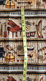 musical instrument row or border quilters cotton fabric by the yard, Perfect Pitch by Dan Morris 2011 RJR fabrics