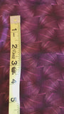 purple and black quilters cotton fabric by the yard, Hermitage by Jinny Beyer 2009 RJR fabrics, backing or binding fabric